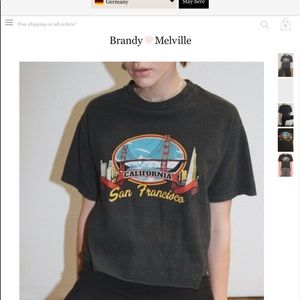 Brandy Melville graphic tee